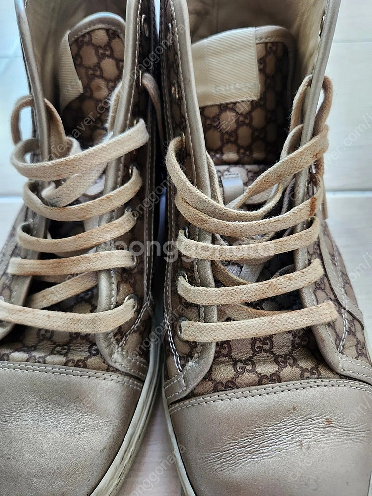 구찌 하이탑 스니커즈--2