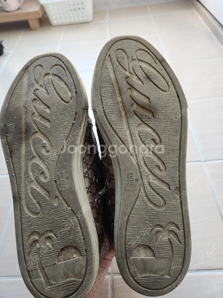 구찌 하이탑 스니커즈--3