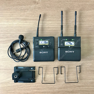 소니 URX-P40, UTX-B40 무선 마이크