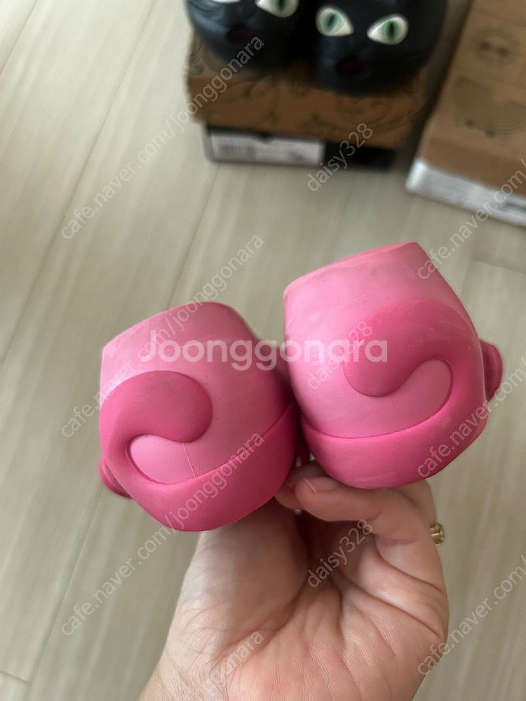 미니멜리사 울트라걸 고양이 젤리슈즈 블랙캣 핑크캣 160 유아젤리슈즈 고양이신발--6