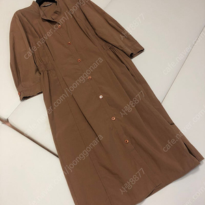 씨씨콜렉트 노카라 바스락 셔츠 원피스 출근룩 하객룩 올드머니룩 결혼식