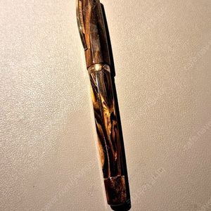 비스콘티 메디치 구형 브라이어 우드 F닙 만년필