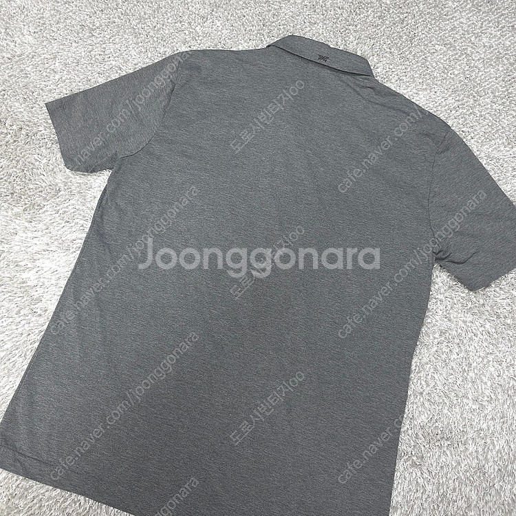PXG 남성용 반팔 폴로티 그레이 XL--1