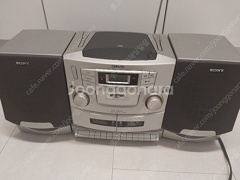 SONY 라디오 카세트모델 CFD-ZW755 (일본내수...--0