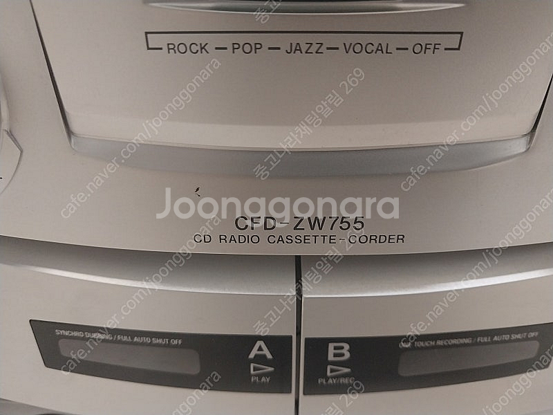 SONY 라디오 카세트모델 CFD-ZW755 (일본내수...--3