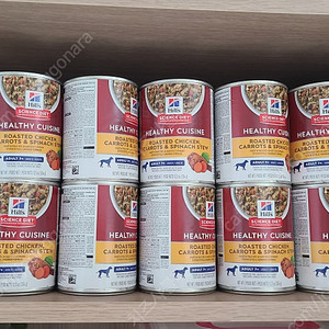 강아지 힐스 어덜트 7+ 캔 40개 (7세 이상 노령견 노견 습식사료)