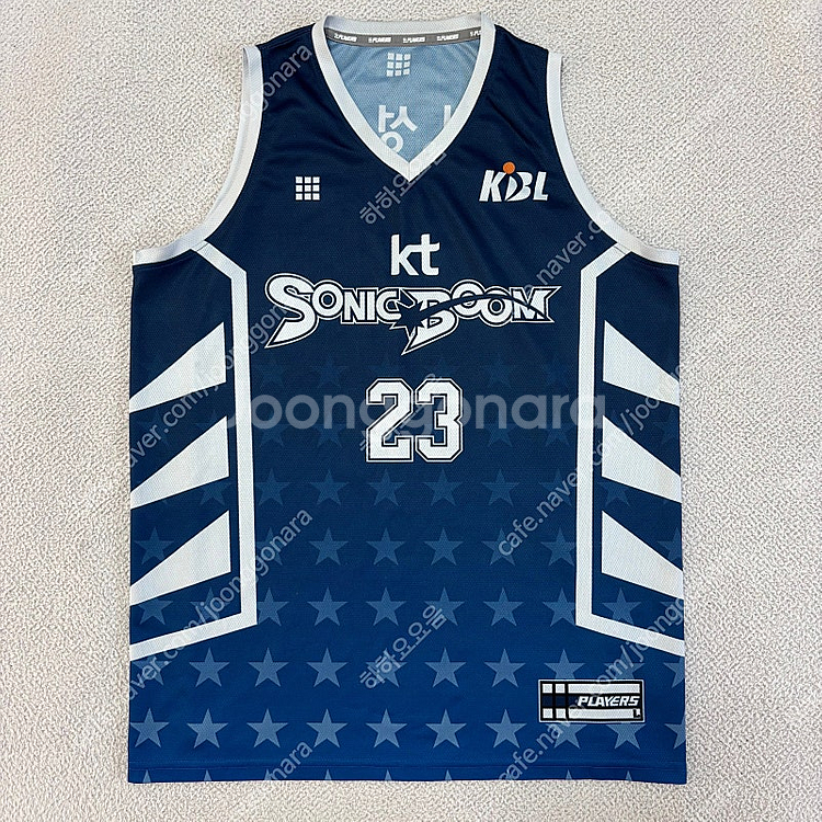 KBL KT 소닉붐 최성원 유니폼 나시--0
