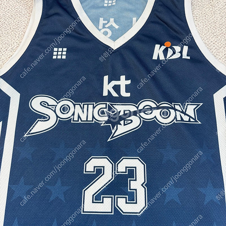 KBL KT 소닉붐 최성원 유니폼 나시--1