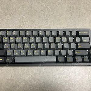 fc660mbt 저소음적축 애쉬옐로우 판매합니다