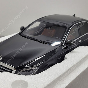 1:18 GT스피릿 벤츠 S65 AMG 블랙 딜러버전 다이캐스트 모형자동차