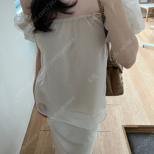 nudeclassic 누드클래식 VAILED ROSE BLOUSE 베일드 로즈 블라우스