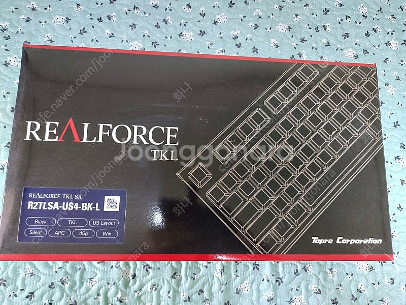 리얼포스 R2 저소음 TKL apc 45g 팝니다--0