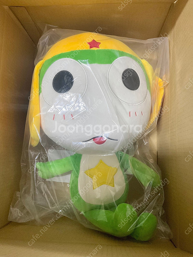 치비 케로 케로로 실물 사이즈 팬클럽 한정 인형--0