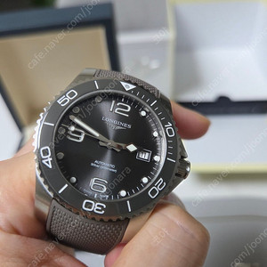 론진 하콘 러버 그레이 41mm