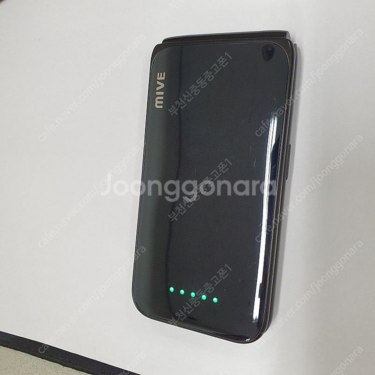 017836 MIVE 스타일폴더 (M120) 블랙 32기가 U+ 중고 카톡가능 학생폰 효도폰 인증폰 추천 8만원--1