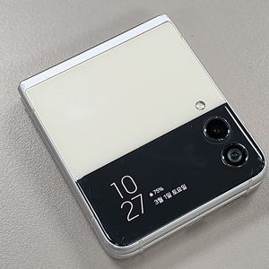 갤럭시 Z플립3 크림 파손XX 기능정상 가성비단말기 8만에 판매합니다