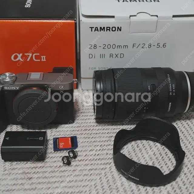 소니 a7c2 + 탐론 28-200 팝니다.(각개 가능...--0