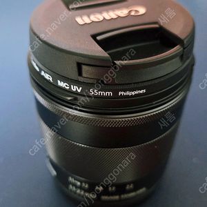 캐논 EF-M 11-20mm 렌즈 + 켄코 UV필터