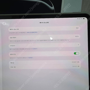 아이패드 프로11인치wifi 256 m4 스그 + 애플펜슬프로 + 슈피겐케이스