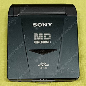 소니 MDP MZ-E33 블랙