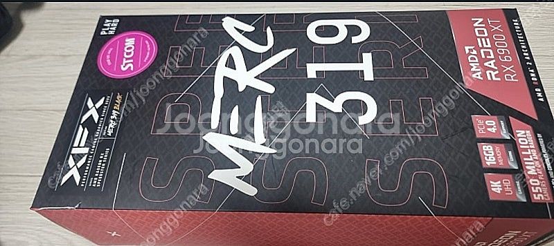 xfx 6900xt merc 최상급모델 풀박--0
