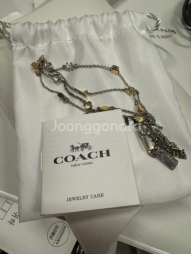 코치 coach 목걸이--1