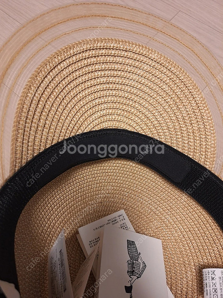 한섬 타임 시스루 볼캡--4