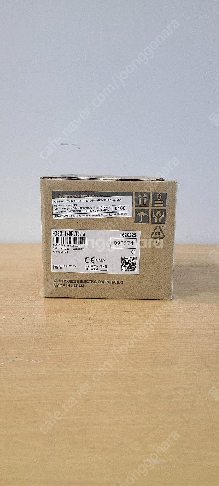 미쯔비시 PLC FX3G-14MR/ES-A 팝니다.--0