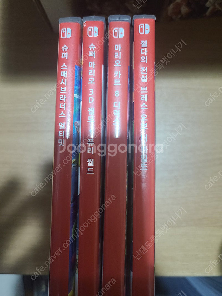 닌텐도 스위치 게임칩 4개 일괄--0