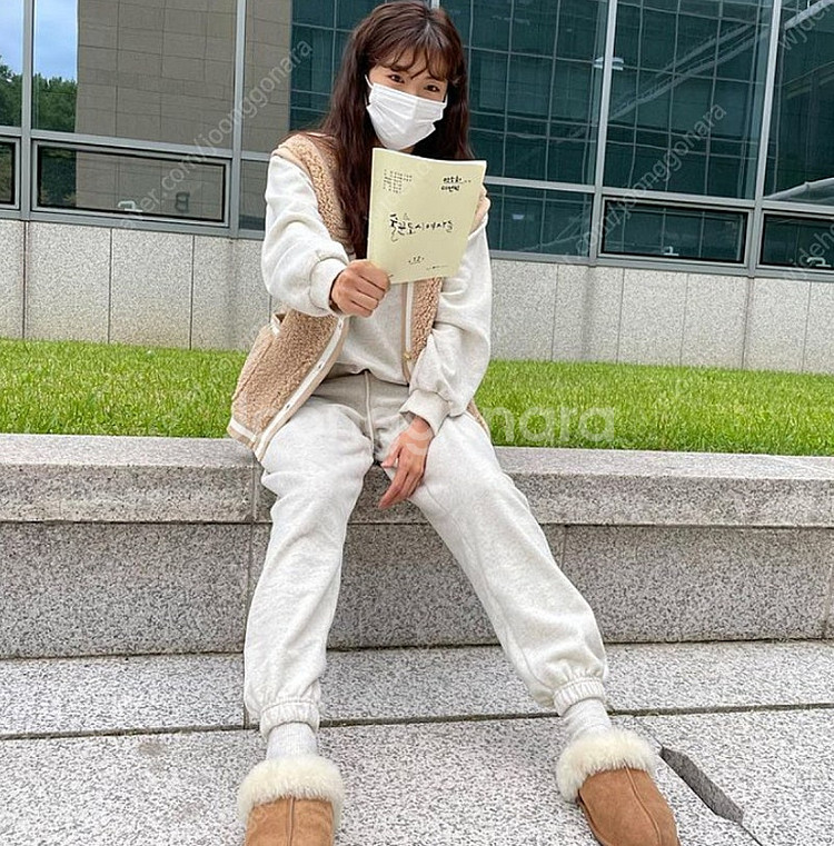 이선빈 마쥬 시어링 퍼베스트--1