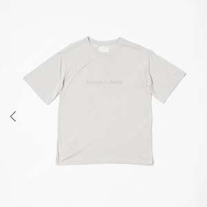 옵티미스틱러너스 오버사이즈 리사이클드 티셔츠 Grey XXS
