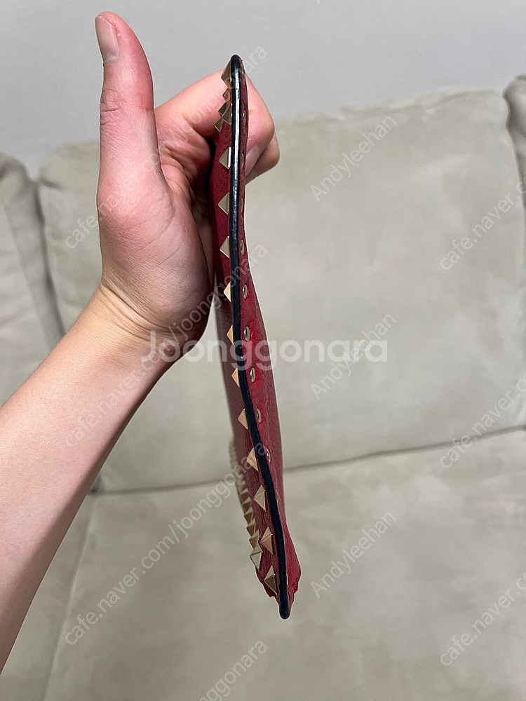 발렌티노 클러치백 레드 >.<--3