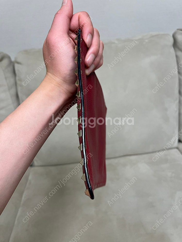 발렌티노 클러치백 레드 >.<--5