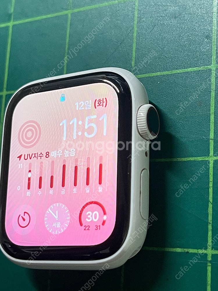 애플워치5 세라믹 에디션 44mm - 셀룰러 배터리 8...--2