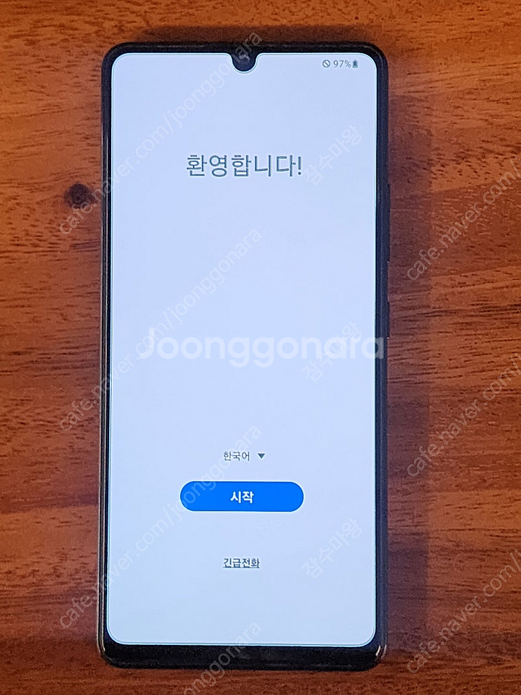자급제 갤럭시 A42 128g 블랙--0