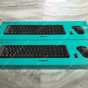 로지텍 무선 키보드 및 마우스(MK220) 미개봉 새제품
