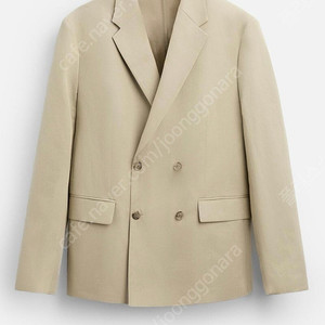 (새상품) ZARA 린넨 수트 블레이저 세트 베이지 XL / 32