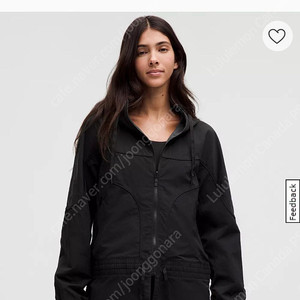 룰루레몬 양면 리버서블 레인자켓 [새상품] Reversible Hooded Cinch Waist Jacket 사이즈77