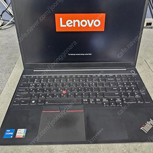 LENOVO THINKPAD E15 GEN4 중고 노트북 판매합니다.