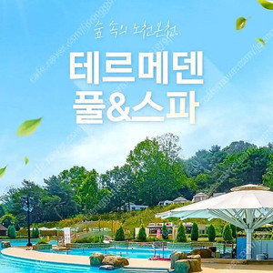 테르메덴 오후권 2매 판매해요