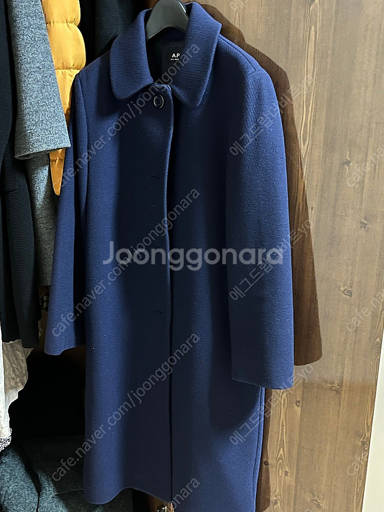 APC 아페쎄 네이비 코트(얼바닉30 / 쎄모먼 / 바...--0