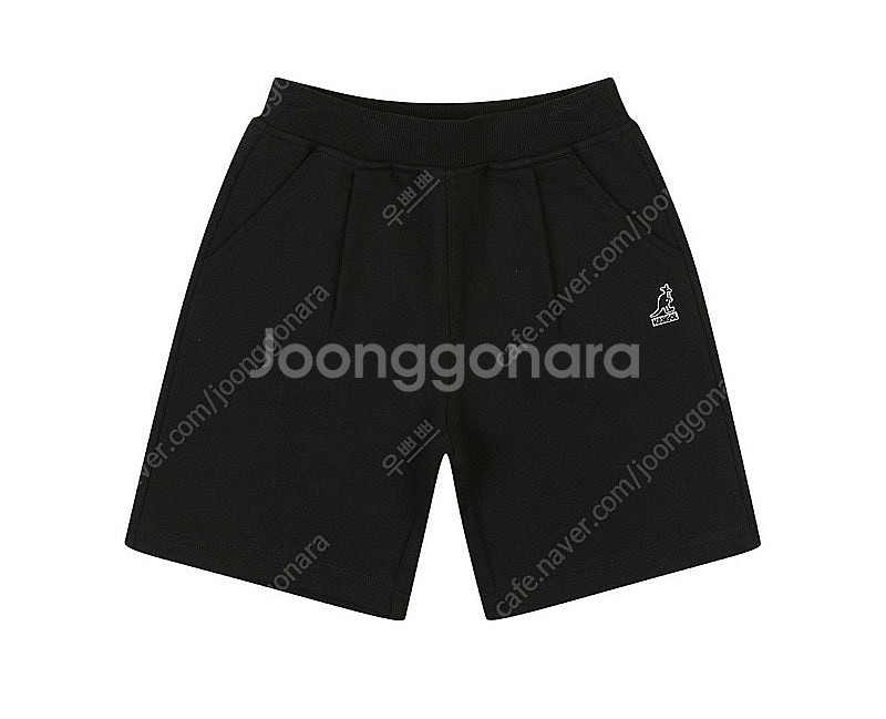 캉골키즈 베이직 저지 하프롱 팬츠 130 블랙 / 1....--0