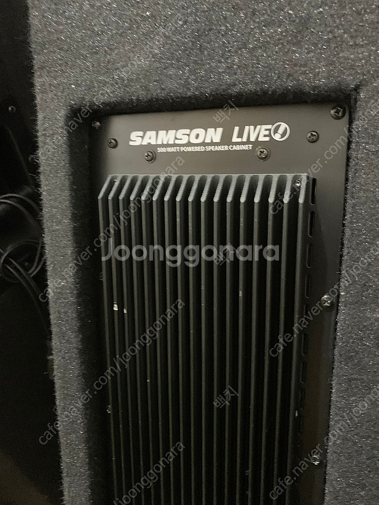 쌤손(SAMSON) LIVE L1212 엠프 스피커--2