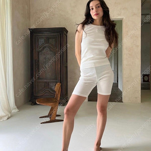 (반택포)sowee 소위 슬리브리스 바이커팬츠 세트 새상품 프레클 더바넷 베뉴먼트 이미지