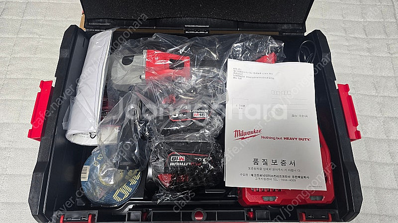 밀워키 최신형 그라인더 M18 BLSAG100X 502...--1