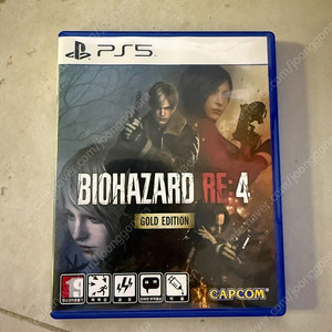 PS5 바이오하자드 RE:4 골드에디션 팝니다