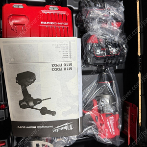 밀워키 m18 fpd3-502x 해머드릴드라이버 세트