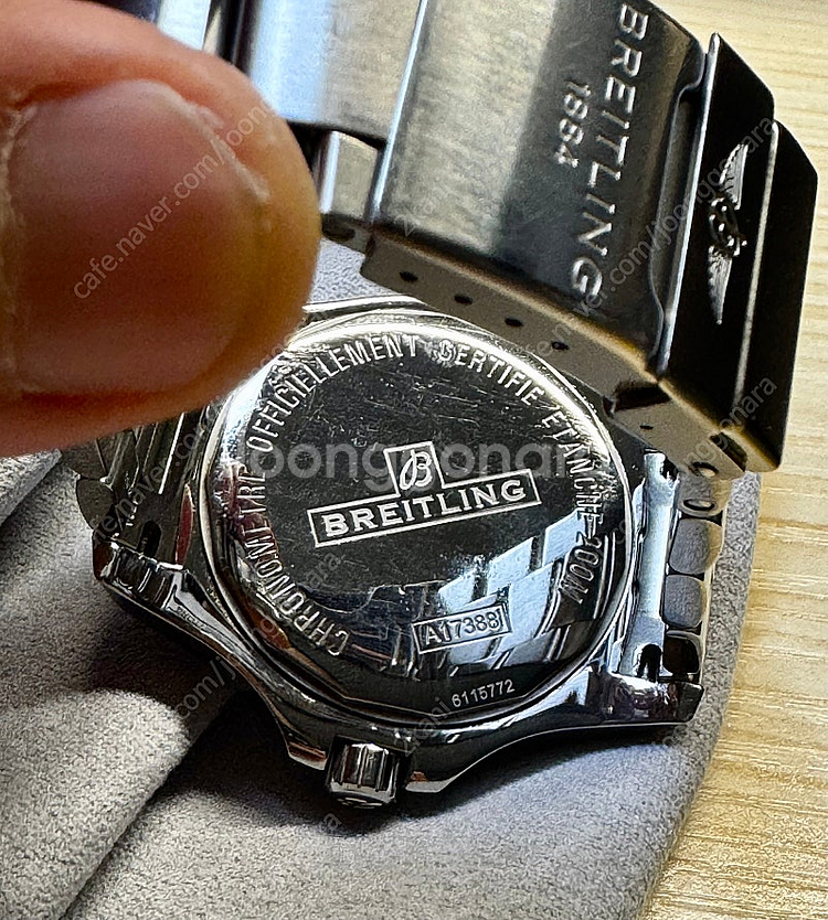 브라이틀링 콜트 A17388 44mm 오토매틱 풀박스 ...--4