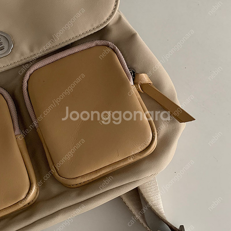 미닛뮤트 클로백팩 모카베이지--3