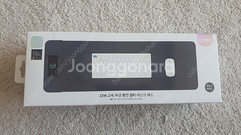 액토 무선충전 패드 정품--0